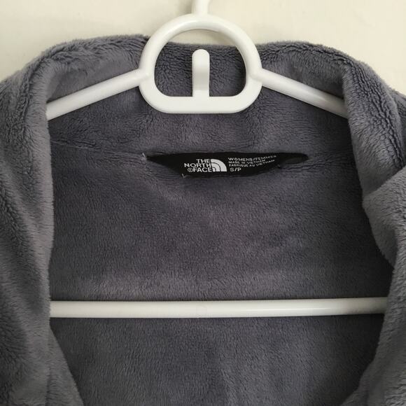 The North Face Windwall Hooded Jacket Gray fleece lining size S full zipper - Picture 3 of 11